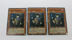 3x GAMBLER OF LEGEND MONSTER GLAS-EN031 1ST EDITION COMMON YUGIOH NM UNPLAYED - Image 1
