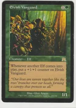 Elvish Vanguard - Onslaught MP Magic: The Gathering MTG - Image 2