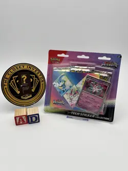Pokemon Prismatic Evolutions Tech Sticker Collection - Sylveon - Sealed AD - Image 1