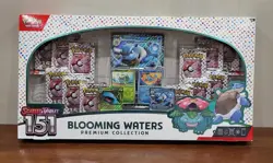 Pokemon TCG 151 Blooming Waters Premium Collection SEALED US Seller Quick Ship - Image 1