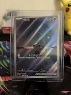 Pokemon TCG Cleffa 202/197 SV03 Obsidian Flames IR Holo English 30 HP - Image 1
