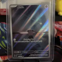 Pokemon TCG Cleffa 202/197 SV03 Obsidian Flames IR Holo English 30 HP - Image 2
