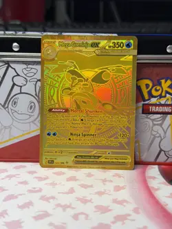 Pokemon Mega Greninja ex 122/086 Me04: Chaos Rising Holo - Image 1