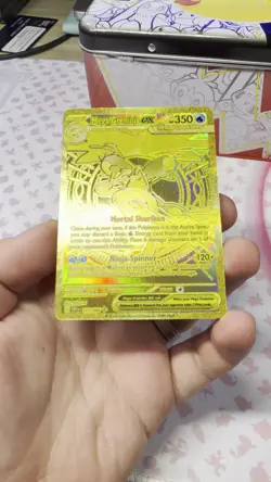 Pokemon Mega Greninja ex 122/086 Me04: Chaos Rising Holo - Image 2