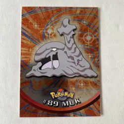 Pokemon Tv Animation Edition Series 2 Muk #89 Holo Foil Blue Logo 2000 LP/NM - Image 1