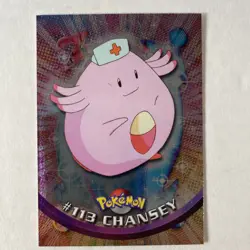 Pokemon Tv Animation Edition Series 2 Chansey #113 Foil Blue Logo 2000 LP/NM - Image 1