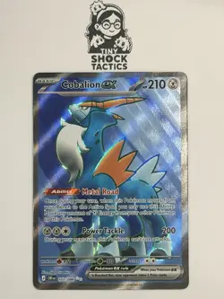 Pokemon Cobalion EX 103/086 CRI Full Art Ultra Rare Holo NM - Image 1