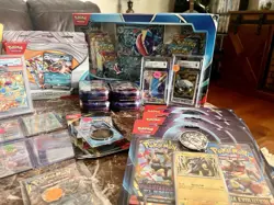 Pokemon Sealed Product Lot Booster Packs Tins Blister Collection TCG Bundle - Image 1