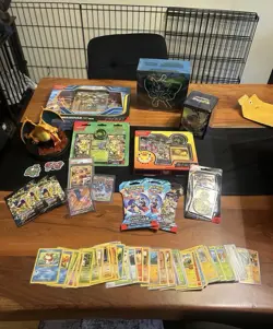 Pokemon Sealed Product Lot Booster Packs Tins Blister Collection TCG Bundle - Image 2