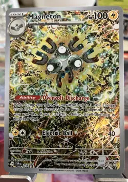 Pokemon TCG Magneton 159 SV Scarlet & Violet Promo Holo English 2024 - Image 1