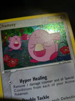 Chansey ex Unseen Forces Reverse Holo Stamped 20/115 Pokemon LP - Image 5