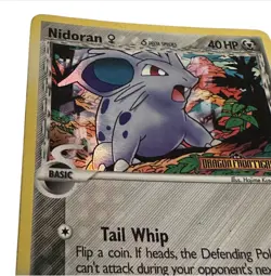Nidoran 56/101 Stamped Holo EX Dragon Frontiers Pokemon - Buy 3 Get 2 Free - Image 3