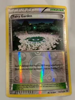 Fairy Garden - 100/124 - XY Fates Collide Pokemon Reverse Holo Foil Nice! - Image 1