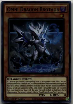 Omni Dragon Brotaur Ultra Rare 2020 Tin of Lost Memories MP20-EN059 LP - Image 1