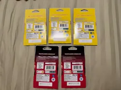 One Piece TCG Sleeved Booster Pack Lot of 5- (2) OP-15 EB-03, (3) EB-04 Bundle - Image 2