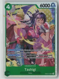 Tashigi EB03-018 One Piece Extra Booster: One Piece Heroines Edition NM - Image 1