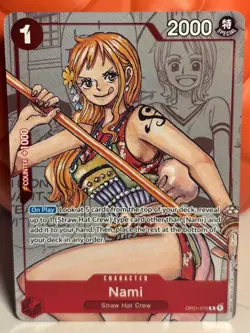 Nami OP01-016 Alternate Art (25th Anniversary) - Image 1