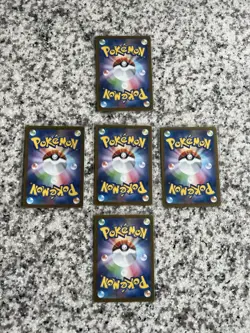 Lot of 5 Pokemon TCG Japanese Art Rare Full Art Holo Cards - Image 2