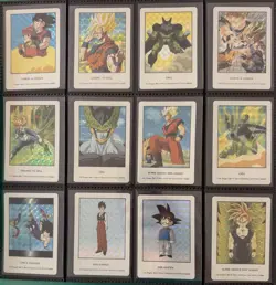 Dragon Ball Z Hero Collection FULL PRISM SET 12 CARDS Holo Complete Pack Fresh - Image 1