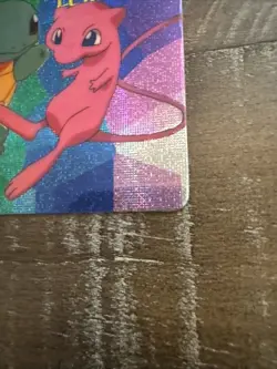 1998 Pokemon Pocket Monsters Bandai Sticker/Card Pikachu Squirtle Mew MINT! - Image 5