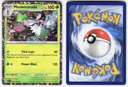 Meowscarada 015/198 Holo Rare Miscellaneous Cards & Products Pokemon Holo NM - Image 1