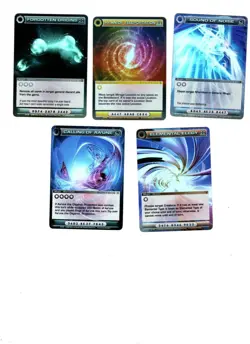 Chaotic lot #076. Lot of 5 Super Rare cards. All Mugic - Image 1