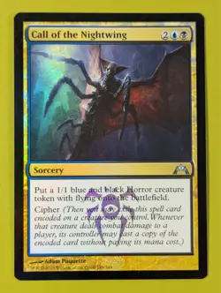 FOIL Call of the Nightwing x1 Gatecrash 1x Magic the Gathering MTG - Image 1