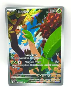 Pokemon - Tropius 195/193 Paldea Evolved Alt Art Holo Rare NM - Image 1