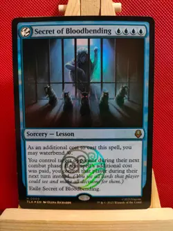 Secret Of Bloodbending FOIL - Avatar: The Last Airbender - Mythic - NM - MTG - Image 1