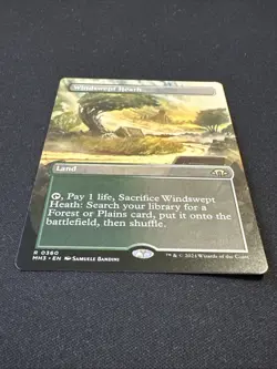 Magic the Gathering: Windswept Heath (Borderless) Modern Horizons 3 Reg NM - Image 2