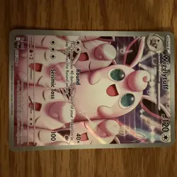 Pokemon TCG Wigglytuff 105/94 Phantasmal Flames Illustration Rare NM - Image 1