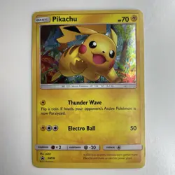 Pikachu SM76 Holo Promo Sun & Moon Promo Pokemon HP Or Damaged - Image 1