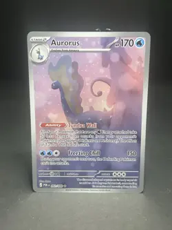Aurorus Rare Holo 170 HP Paradox Rift 092/088 Stage 2 Pokemon TCG English 2023 - Image 1