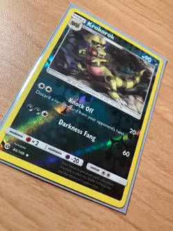 Krokorok 84/149 - SM - Base Set - Reverse Holo - Pokemon TCG 2017 - Image 2