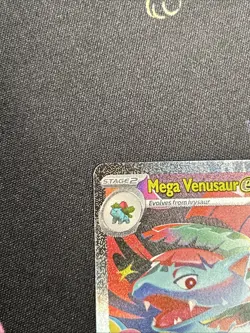 Pokemon TCG Mega Venusaur EX Special Illustration SIR 177/132 Mega Evolution NM - Image 4