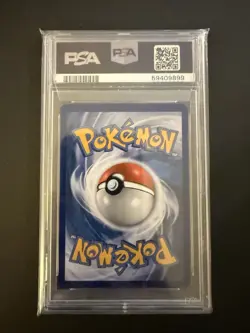 2020 POKEMON SWSH BLACK STAR PROMO #005 FULL ART/MEOWTH VMAX PSA 9 - Image 2