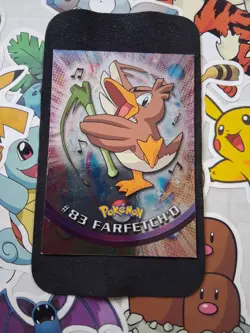 Farfetch'd #83 Holo Pokemon Topps TV Animation Edition LP - Image 1