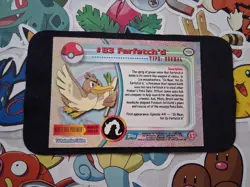 Farfetch'd #83 Holo Pokemon Topps TV Animation Edition LP - Image 2