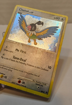 Chatot DP14 Holo Black Star Promo Diamond & Pearl Pokemon 1545 - Image 3
