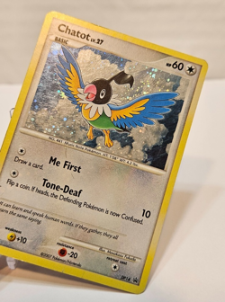 Chatot DP14 Holo Black Star Promo Diamond & Pearl Pokemon 1545 - Image 4
