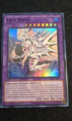 Yugioh 3x Filia Regis ALIN-EN037 (Super Rare) - Image 1