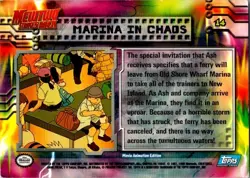 Pokemon TCG Marina in Chaos Pokemon Topps Mewtwo Strikes Back 14 - Image 2