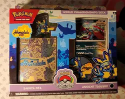 Pokemon Honolulu 2024 World Championships Deck - Sakuya Ota Sealed Box - Image 4