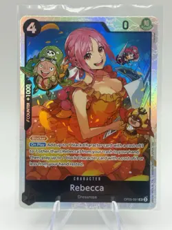 One Piece Rebecca OP05-091 SR The Best Vol 2 PRB02 Reprint NM - Image 1