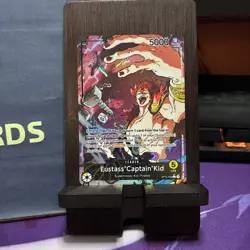 OP10-099 Eustass"Captain"Kid Alt Art Leader Royal Blood One Piece TCG English - Image 2