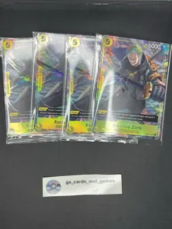 Roronoa Zoro OP07-113 – Illustration Box Vol. 3 Promo (Sealed) – One Piece CCG - Image 1