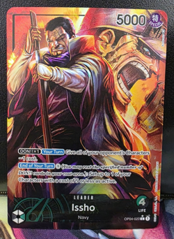 Issho (OP04-020) (Alternate Art) - Kingdoms of Intrigue (OP04) - One Piece - NM - Image 1