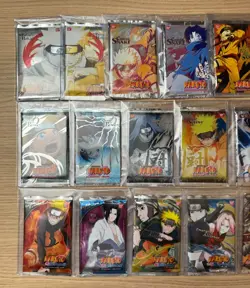 Bandai Naruto CCG TCG Card Sealed Booster Pack Complete Set 50 Packs All Arts - Image 1