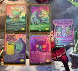 Secret Lair Drop: Goblin & Squabblin Foil Card Set OPENED Magic the Gathering - Image 1