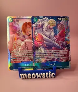 Sanji OP11-051 SR Alt Art - A Fist of Divine Speed ONE PIECE Card NM English - Image 1